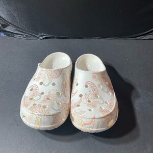 Kids Paisley Clogs